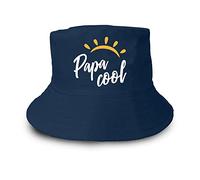 chapeau bob polyester papa cool bleu adulte - sud trading cd6744 Bleu G