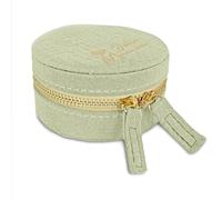STC - Boite À Bijoux Toile Jolie Maman 4X11.5X10CM Vert