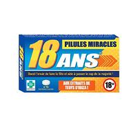 STC - Boite de Médicament Bonbon Humoristique ? Pilules Miracles Anniversaire 18 ans