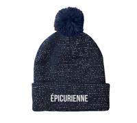 STC Bonnet pompon paillettes epicurienne