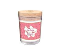 STC - Bougie PARFUMÉE Verre Je t'aime À L'INFINI 9.2CM