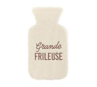 STC Bouillotte Paillettes Grande Frileuse, Bouteille en Plastique, Compress Therapeutique Thermal, Portable, Reutilisable, Flexible, Soulagement Douleur et Recuperation Musculaire