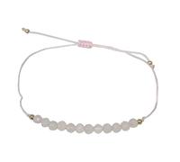 SUD TRADING Bracelet réglable en quartz rose