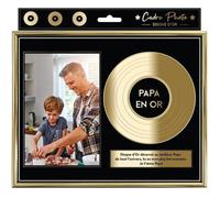 STC Cadre photo disque d or papa