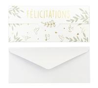 STC Carte Porte-Billets pour Mariage - Félicitations