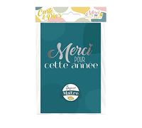STC Carte de remerciement Pin's rond Maître