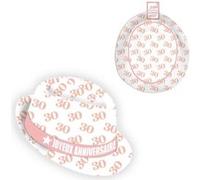 STC -Chapeau Anniversaire 30 aine - Blanc Multicolore G