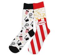 STC Chaussettes Humoristiques Plats et Boissons Mythiques - Ciné/Popcorn