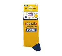 STC Chaussette Homme – Le Pastis c'est le pied – Taille unique 39-45