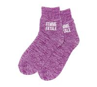 STC, Chaussettes polaire paillettes - Femme fatale (36-42)