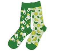 STC Chaussettes Humoristiques Plats et Boissons Mythiques - Mojito/Citron - 1 paire