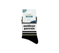 STC Chaussettes homme Meilleur Parrain – Taille unique 39-45