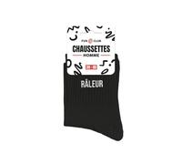 STC, Chaussettes homme noires - Râleur (39-45)