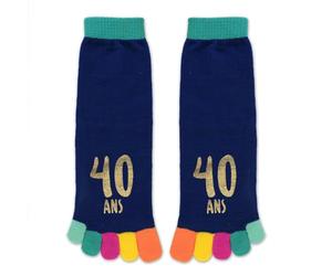 STC Chaussettes orteils 40 ans multi