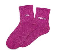 STC Chaussettes Pailletées Duo Diva Rôleuse - Unisex - Adultes - Soirées Spéciales - Multicolore - M