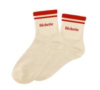 STC Chaussettes paillettes a bandes bichette