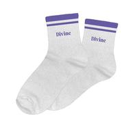 STC Chaussettes paillettes a bandes divine