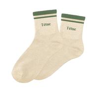 STC Chaussettes paillettes a bandes tetue