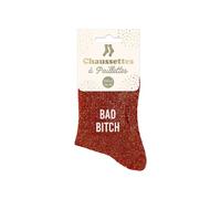 STC Chaussettes paillettes bad bitch