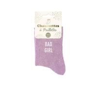 STC Chaussettes paillettes bad girl