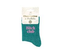 STC Chaussettes paillettes bitch club