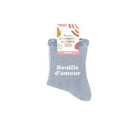 STC CHAUSSETTES PAILLETTES BOUILLE D' AMOUR, ENFANT TAILLE 25-30