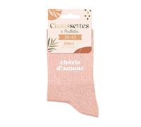 STC Chaussettes paillettes cherie d amour