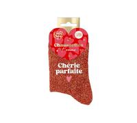 STC Chaussettes paillettes cherie saint valentin
