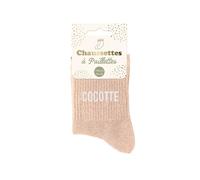 STC Chaussettes paillettes cocotte