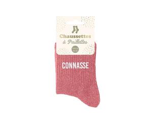 STC Chaussettes paillettes connasse