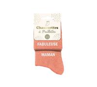STC Chaussettes paillettes duo fabuleuse maman