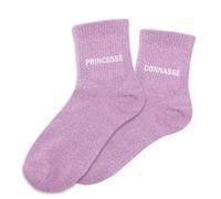 STC Chaussettes pailletées Duo Princesse Connasse Femme Multicolore M 2 paires