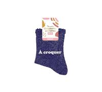 STC Chaussettes À croquer paillettes enfant 3-6 ans fille