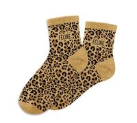 STC Chaussettes paillettes feline