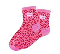 STC Chaussettes paillettes leopard crazy bitch