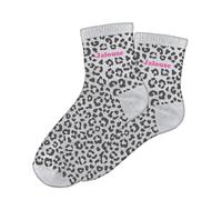 STC Chaussettes paillettes leopard jalouse