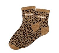 STC Chaussettes paillettes leopard parfaite