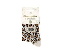 STC Chaussettes Paillettes Lionne