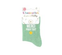 STC Chaussettes paillettes merci pour tout