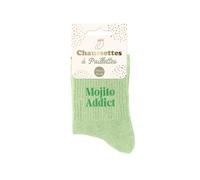 STC Chaussettes paillettes mojito addict