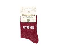 STC Chaussettes paillettes patronne