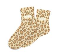 STC Chaussettes Paillettes Sauvage Léopard 36-42