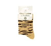 STC Chaussettes Tigresse à paillettes