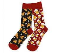 STC Paire de Chaussettes dépareillées - Pizza Bière