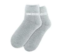 STC, Chaussettes polaires paillettes - Emmerdeuse (36-42)