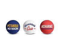 STC – Buts de pétanque Cochonnet Pétanque Club – Couleurs assorties – Unique