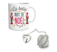 STC Coffret mug boule a the nuit de noel
