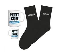 STC Coffret mug chaussettes homme petit con