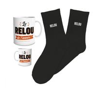 STC Coffret mug chaussettes homme relou