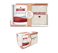 STC Coffret mug chaussettes paillettes affectif amoureuse